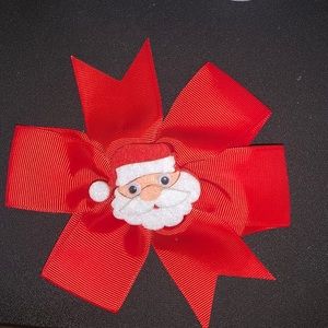 6/$12 Santa bow